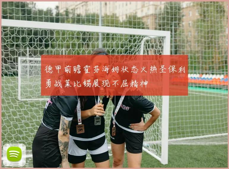 德甲前瞻霍芬海姆状态火热圣保利勇战莱比锡展现不屈精神